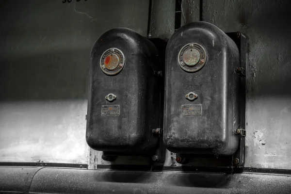 Salle de contrôle d'une centrale électrique — Photo