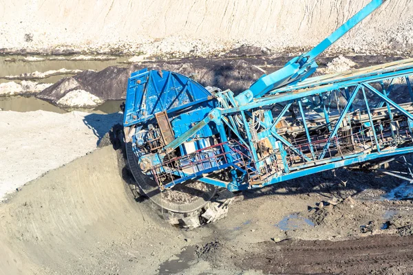 Maszyn górniczych w kopalni — Zdjęcie stockowe