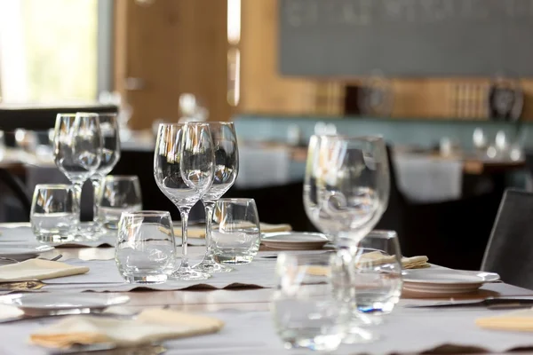 Elegant table set — Stock Photo, Image