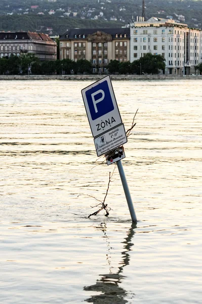 Terreno inundado en Europa —  Fotos de Stock