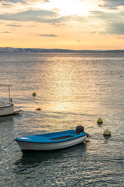 Landscape with boats and sea — Stock Photo, Image