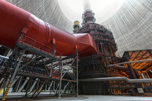 Värmekraftverk interiör — Stockfoto