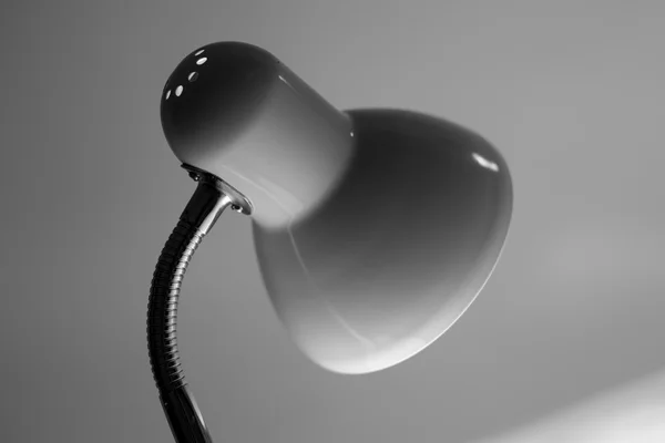 Desk lamp on table — Stock Photo, Image