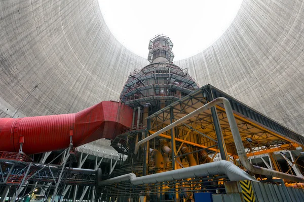 Interno della centrale termica — Foto Stock