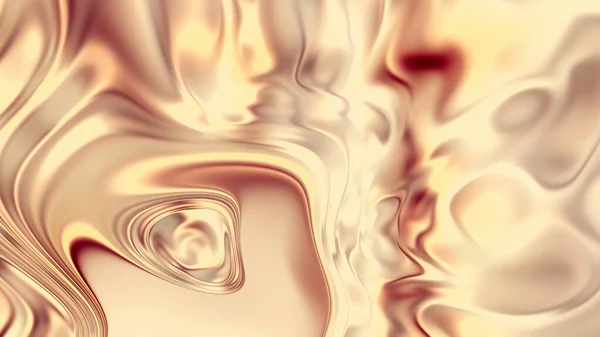 Sıvı Altın Pürüzsüz Altın Arka Plan Sıvı Metal Yüzey Göz — Stok fotoğraf