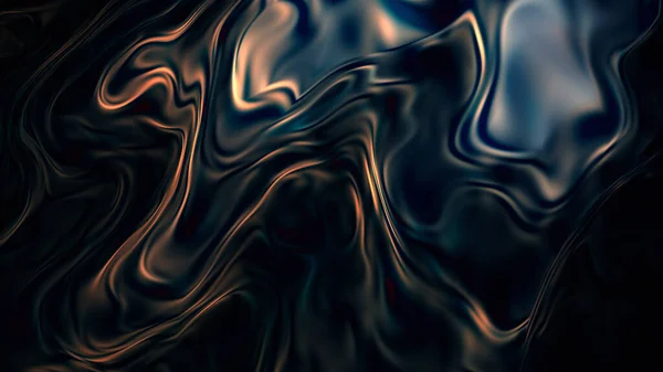Вещество Тёмной Материи Поверхность Жидкого Металла Жидкий Металлический Фон Трехмерная — стоковое фото