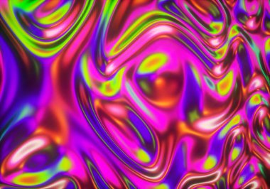 soyut holografik 3d oluşturma arkaplanı