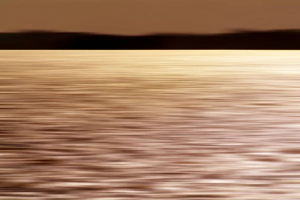 Fond abstrait du paysage marin, mouvement flou, longue exposition. — Photo