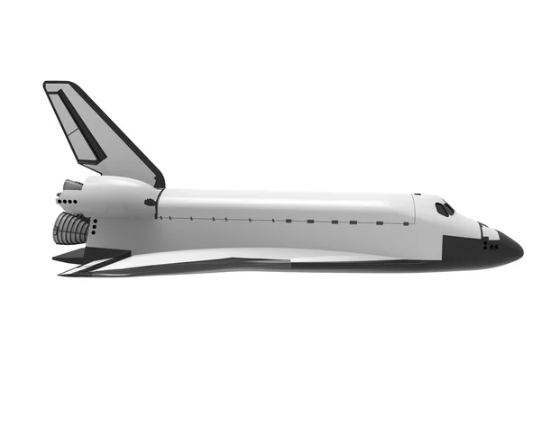 Space Shuttle isolated on white — Stock Photo, Image