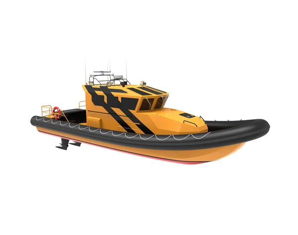 Speed boat isolated — Stock Photo, Image