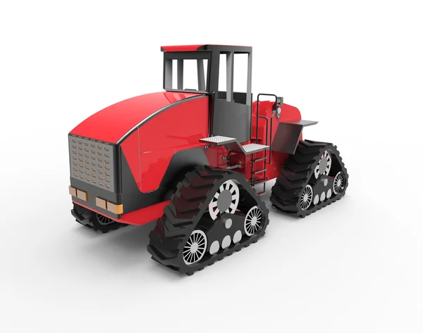 Traktor isolerade 3d — Stockfoto