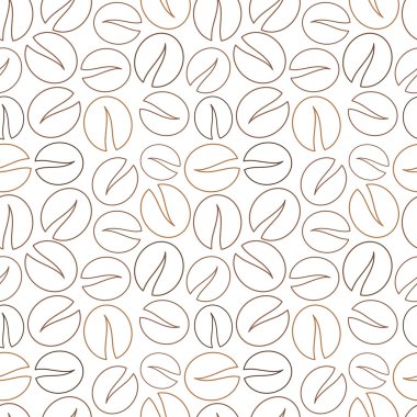 Coffee beans vector