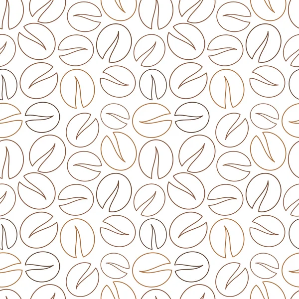 Coffee beans vector — Stok Vektör