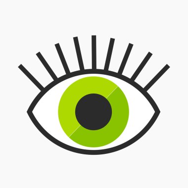 soyut göz simgesi