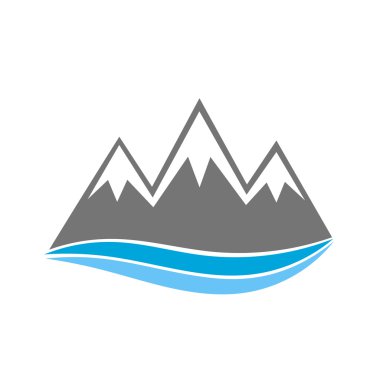 Dağlar Simge Vektörü