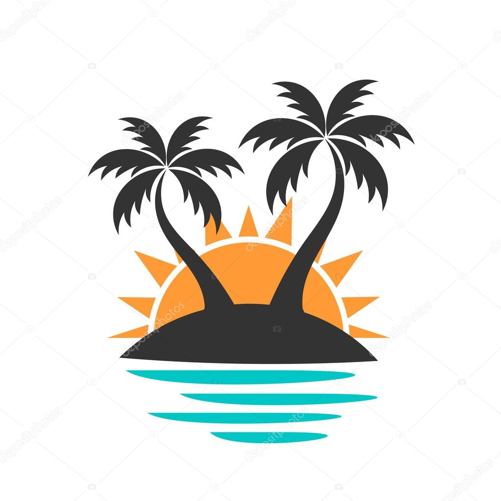 棕榈叶矢量插图EPS10 库存矢量图（免版税）539054608 | Shutterstock, image size:1024x1024