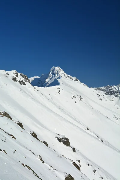 Winter mountain peak — Stock Photo, Image