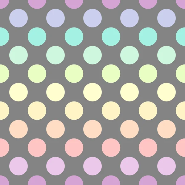 Polka dot colors — Stock Vector