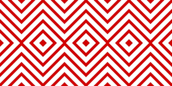 Kırmızı ve beyaz geometrik desen. Vektör illüstrasyonu.