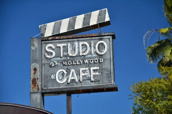 Los Angeles Amerika Serikat March 2018 Studio Hollywood Cafe Clapperboard — Stok Foto
