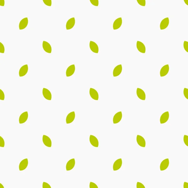 Zelená Ponechává Jednoduchý Plochý Design Tapety Vzor Vektorová Ilustrace — Stockový vektor