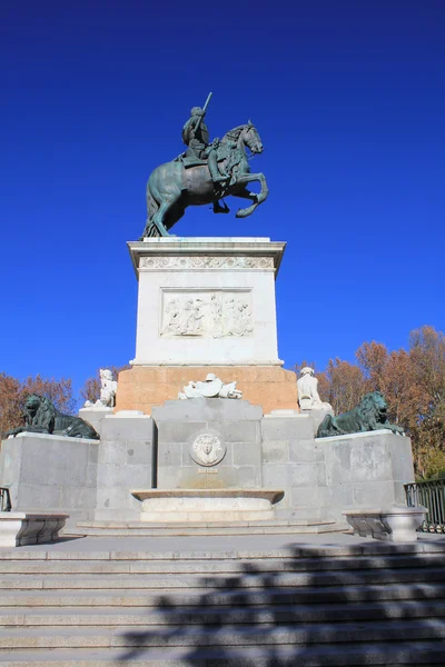 Plaza de Oriente em Madrid — Fotografia de Stock