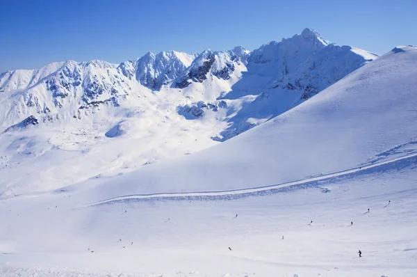 Tatra gebergte in de winter — Stockfoto