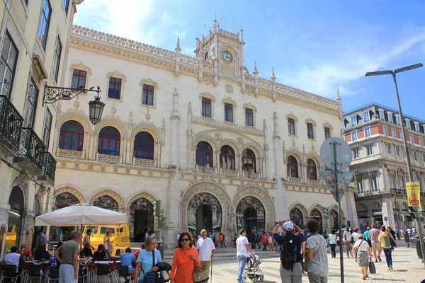 Rossio station v Lisabonu — Stock fotografie