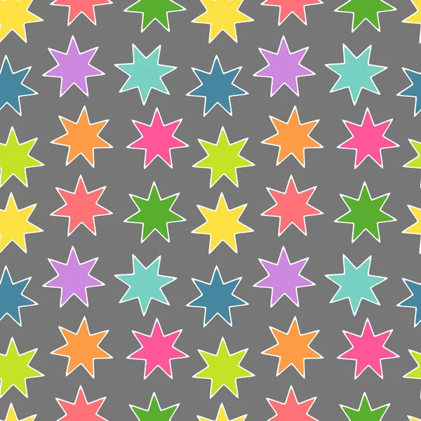 Modèle de Noël étoiles — Image vectorielle