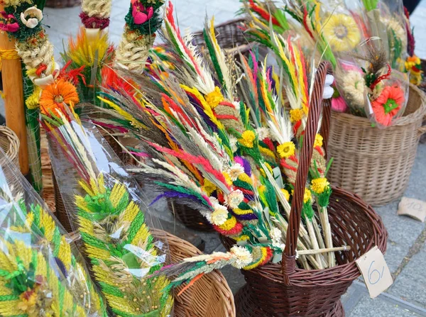 stock image Easter palms for celebration of Palm Sunday