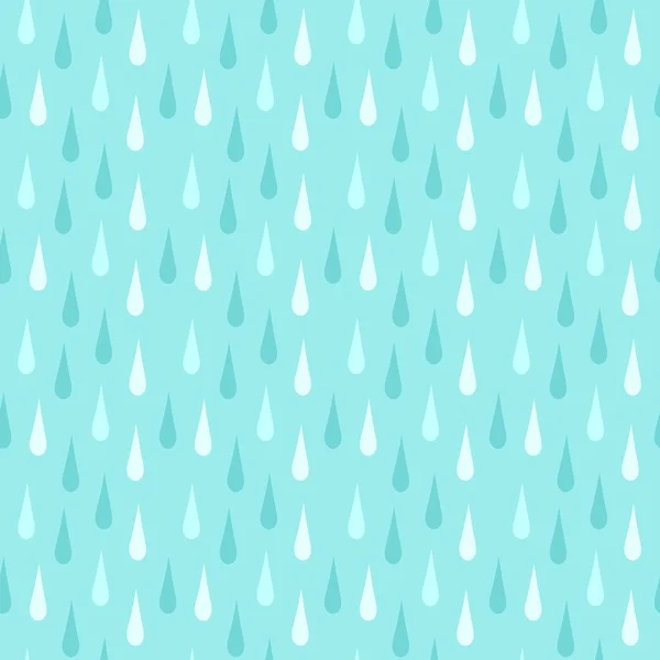 Modèle de pluie bleue — Image vectorielle