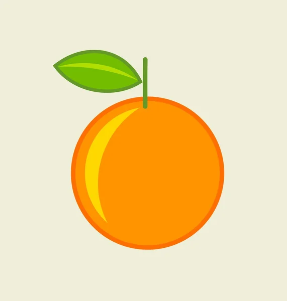 Fruits oranges — Image vectorielle