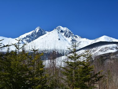 Lomnicky tepe Tatra içinde