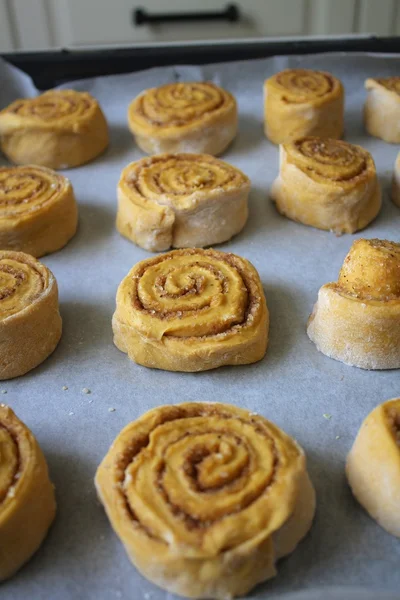 Kanelbullar — Stockfoto