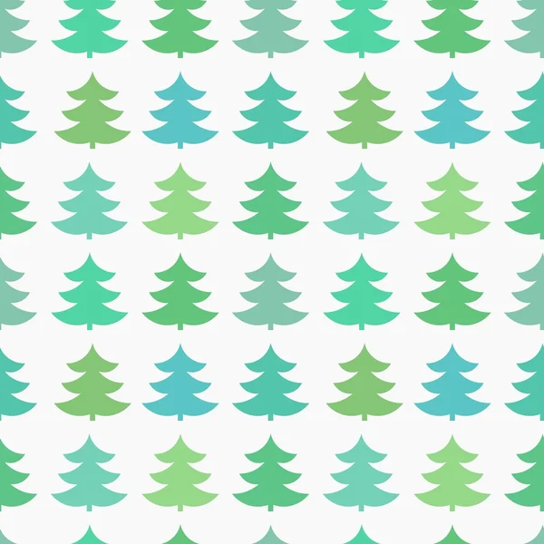 Kerstboom naadloze textuur — Stockvector