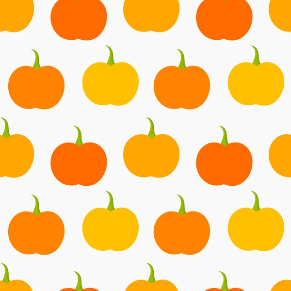 Pumpkin seamless pattern — Stock Vector