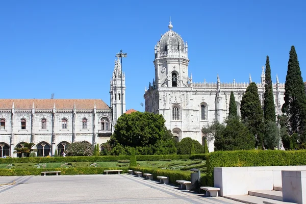 Jeronimo klášter v Lisabonu — Stock fotografie