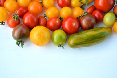 Domates karışımı renkler