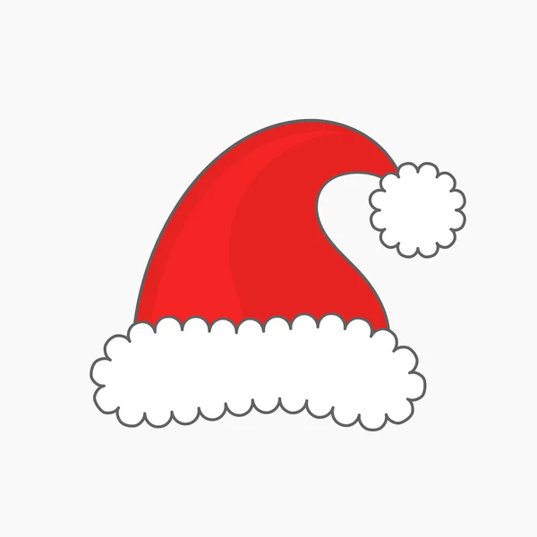 Jultomten hatt — Stock vektor