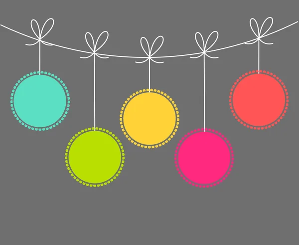 Christmas Ornament ballen — Stockvector