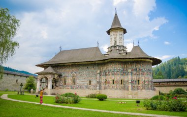 Sucevita Orthodox Monastery in Moldavia Region of Romania