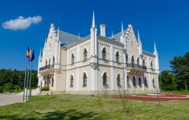 Romanya Moldova bölgesindeki ruginoasa Sarayı