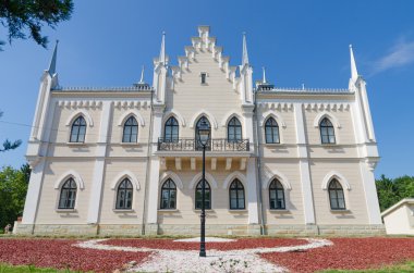 Ruginoasa Palace in Moldavian Region of Romania clipart