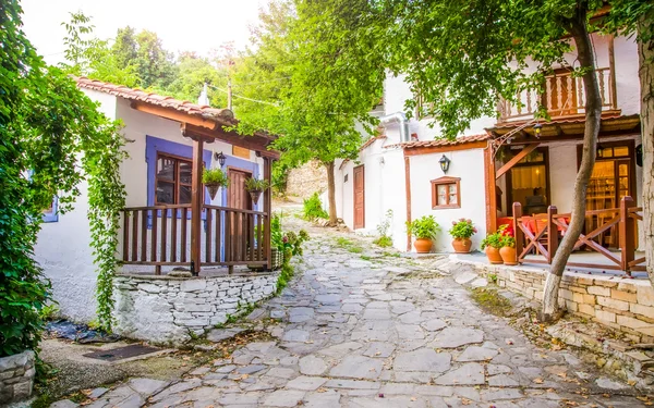 Yunan evleri Thassos Adası