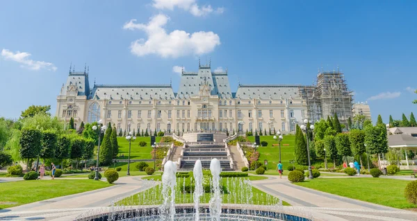 Cultural Palace in Iasi in Moldavia Region of Romania — Stock Photo, Image