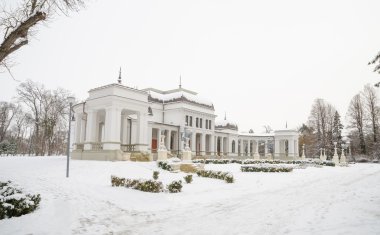 Cluj Napoca Central Park Casino during winter