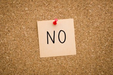 No conceptual negation and refusal with a strong look