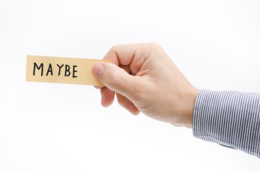 Maybe conceptual note