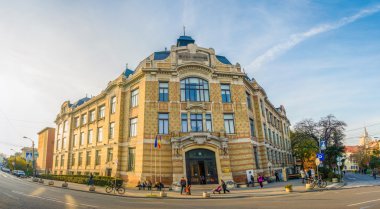 Cluj Napoca 'daki Üniversite Kütüphanesi Romanya