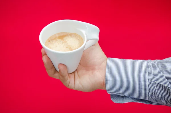 Kahve fincan sıcak — Stok fotoğraf